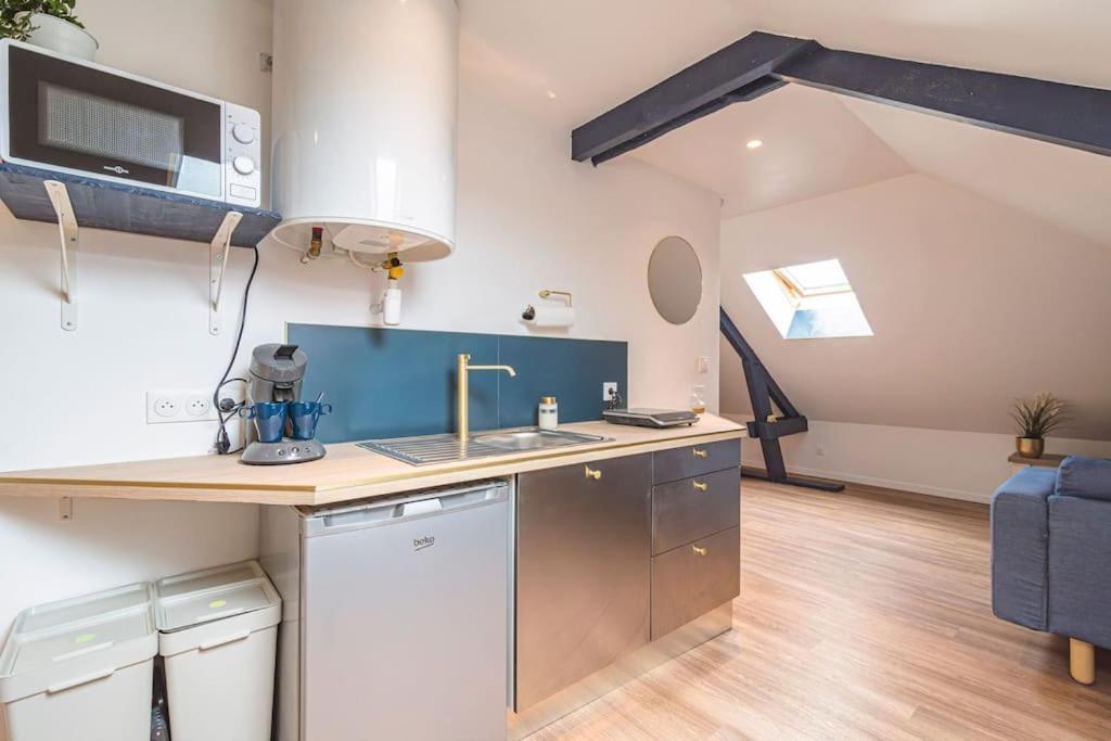 L'Azur Dore, Studio Pour 2 Voyageurs Isles-sur-Suippe Екстер'єр фото