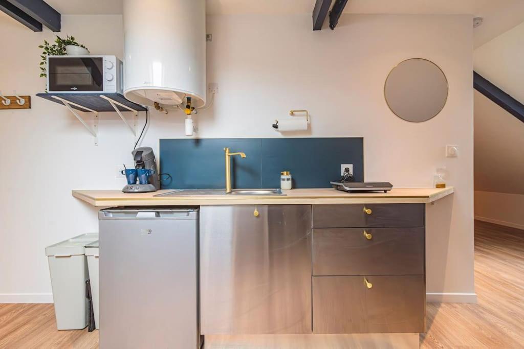 L'Azur Dore, Studio Pour 2 Voyageurs Isles-sur-Suippe Екстер'єр фото
